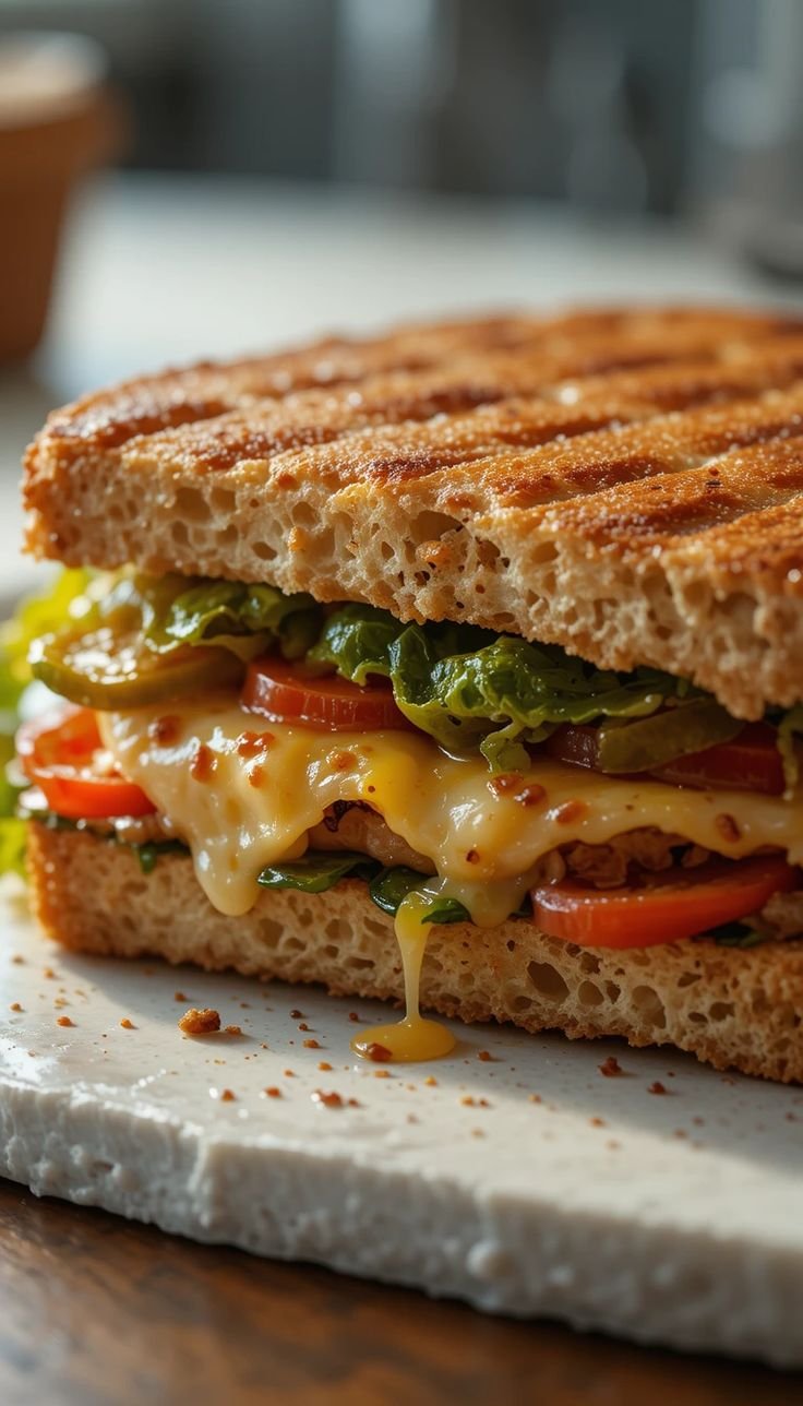 Cheese Veggie Panini